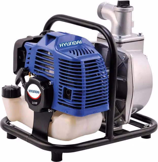 Motopompa Autoadescante Hp 2,0 Cc 52 Hyundai Ldwp520 in Alluminio