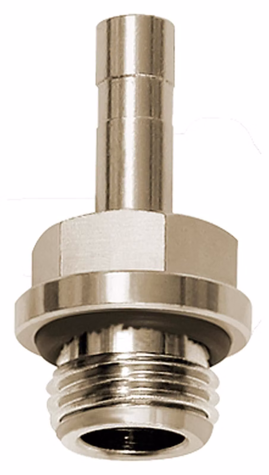 Nipplo a innesto filettato Riegler "click-clock", G 1/8 a., tubo Ø 6