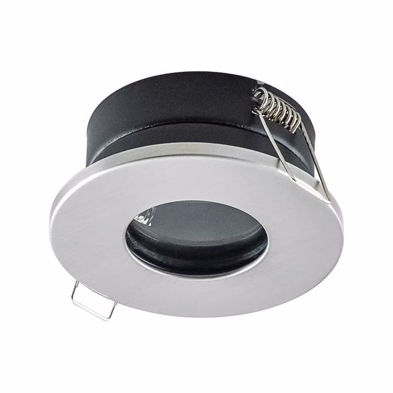 EVN Da incasso a soffitto, modello rotondo EDS (V2A) IP65 GX5.3 12 V, diametro di incasso 68 mm