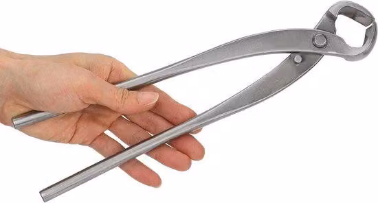 Tagliarami portatile Concave in acciaio inossidabile per giardinaggio, 11,6 pollici.