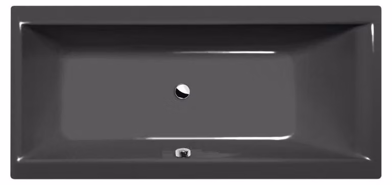 CLEO vasca rettangolare 160x75x48cm, grigio scuro