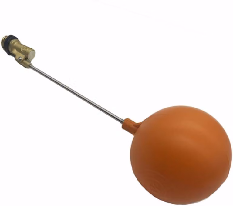 Valvola a galleggiante in plastica, regolabile, da 1/2", 350 mm, per serbatoi e WC