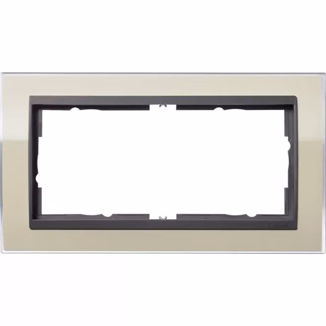 Gira 1002778 Cornice di copertura a 2 fori senza MS per antracite Gira Event Sabbia chiara