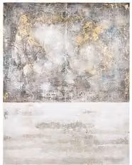 Riproduzione dipinto astratto moderno CROWN multicolore L: 140 cm x H: 180 cm