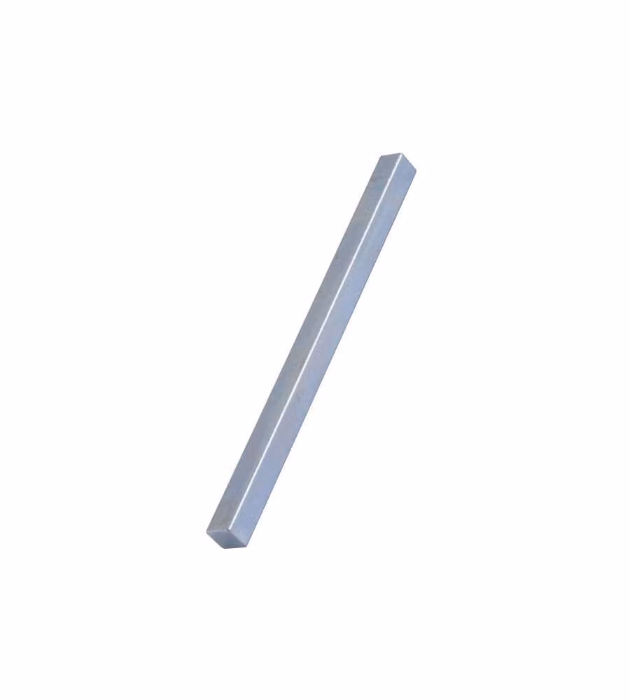 Ghidini Quadro Liscio per Maniglie in Ferro 6x120 mm