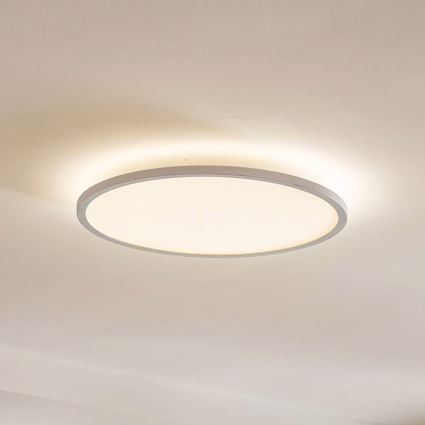 Plafoniera a LED Brenda Arcchio, dimmerabile, Bianco / Opale, Soggiorno / Sala da pranzo, Moderno, Plafoniera LED