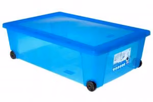Confezione Rollbox Con Ruote 59X39X18,5 Blu' Co