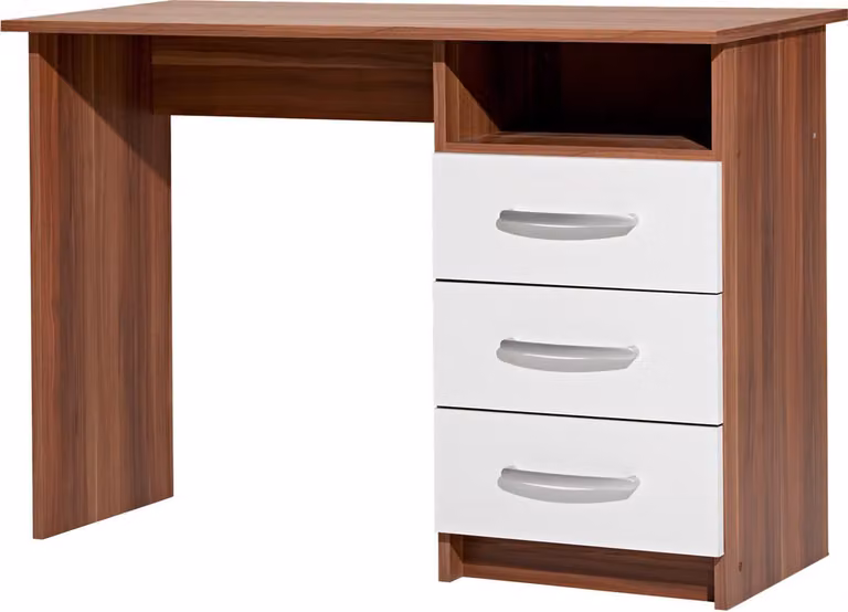 Scrivania 60044 noce/bianco