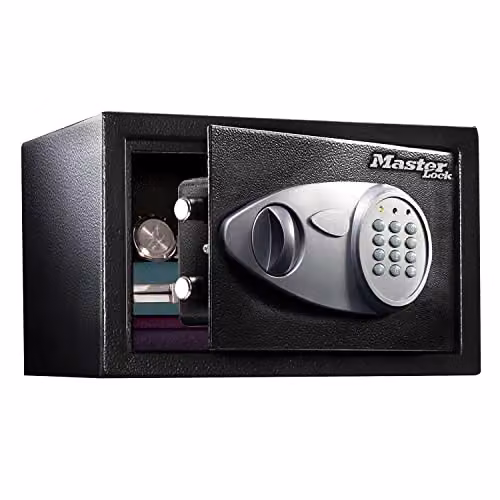 Master Lock Cassaforte a Mobile/Muro [Combinazione Digitale] [Medio] -X055ML, Nero