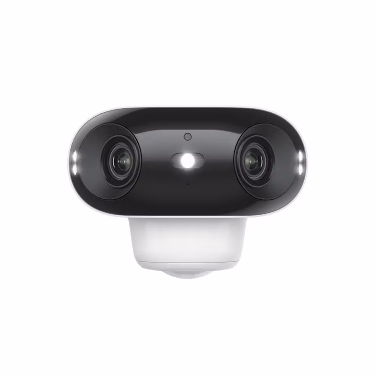 Reolink Argus 4 Pro, telecamera di sorveglianza 4K 8MP a batteria per esterni, visione notturna ColorX, grandangolo 180°, Wi-Fi 6 a 2,4/5GHz, rilevamento PIR e AI, IP66