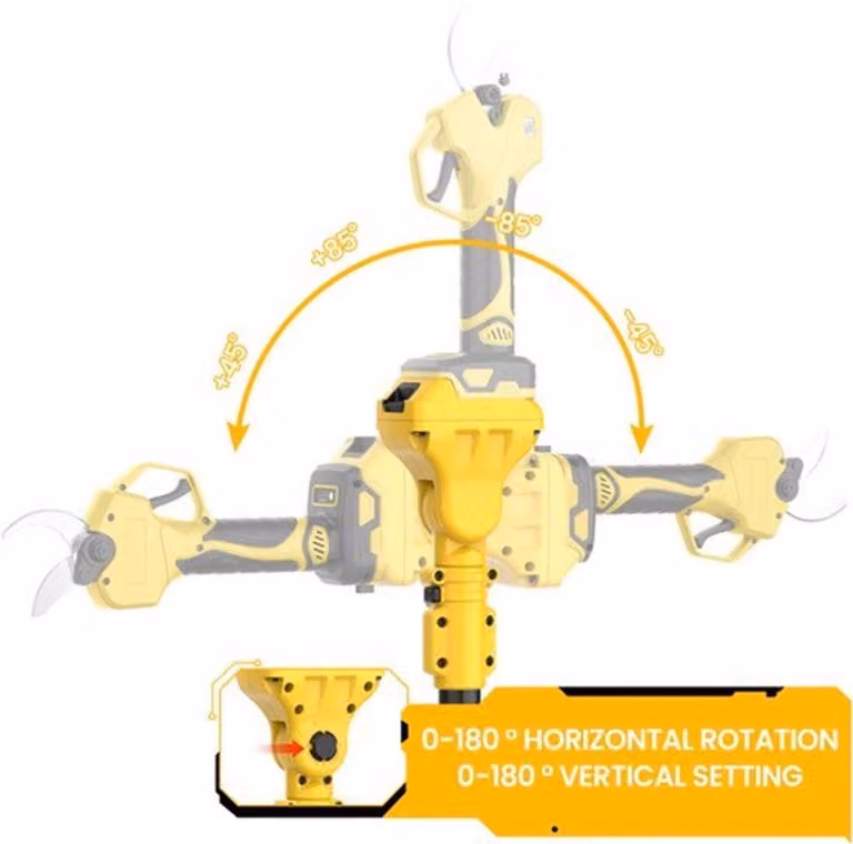 Accu motosega - 2,8 kg, motosega elettrica con asta telescopica