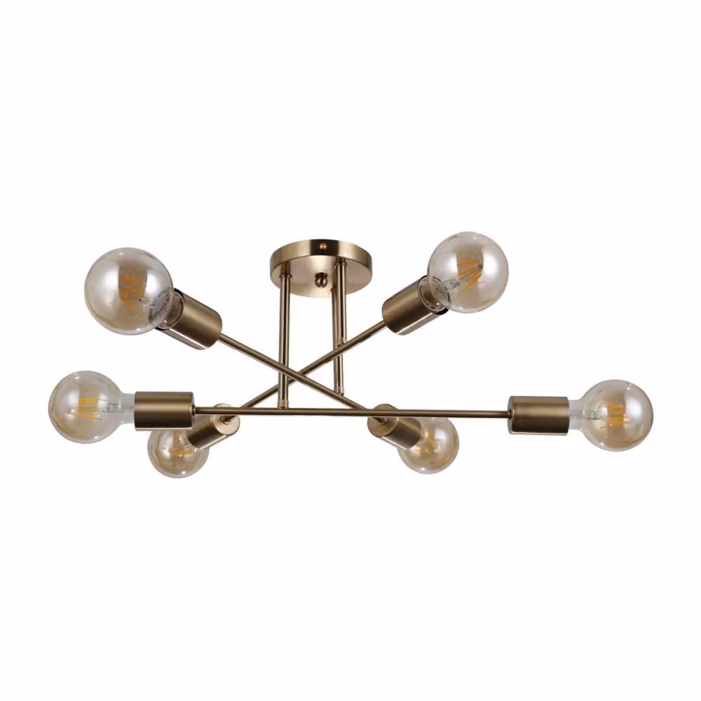 Lampada da soffitto FORMIO PND-4052-6-HBR Italux