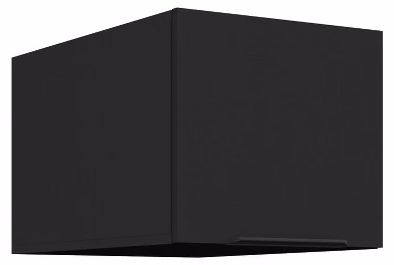 Credenza alta da 40 cm SIENA Nero Angolo cottura Blocco cucina Cucina