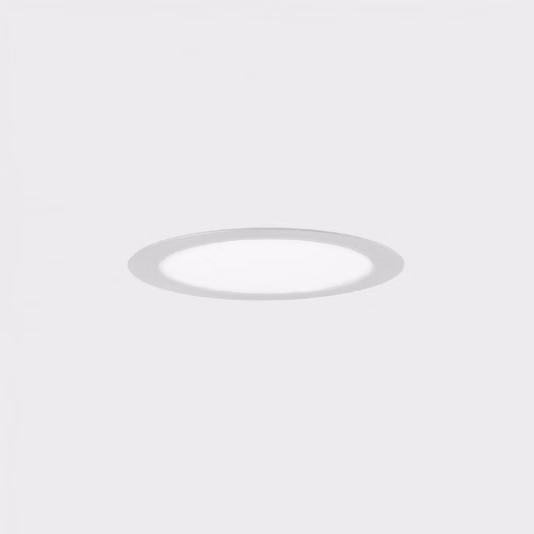 KOHL LIGHTING KOHL-Lighting DISC apparecchio da incasso con cornice 120 mm bianco 8 W CRI 80 4000K DALI