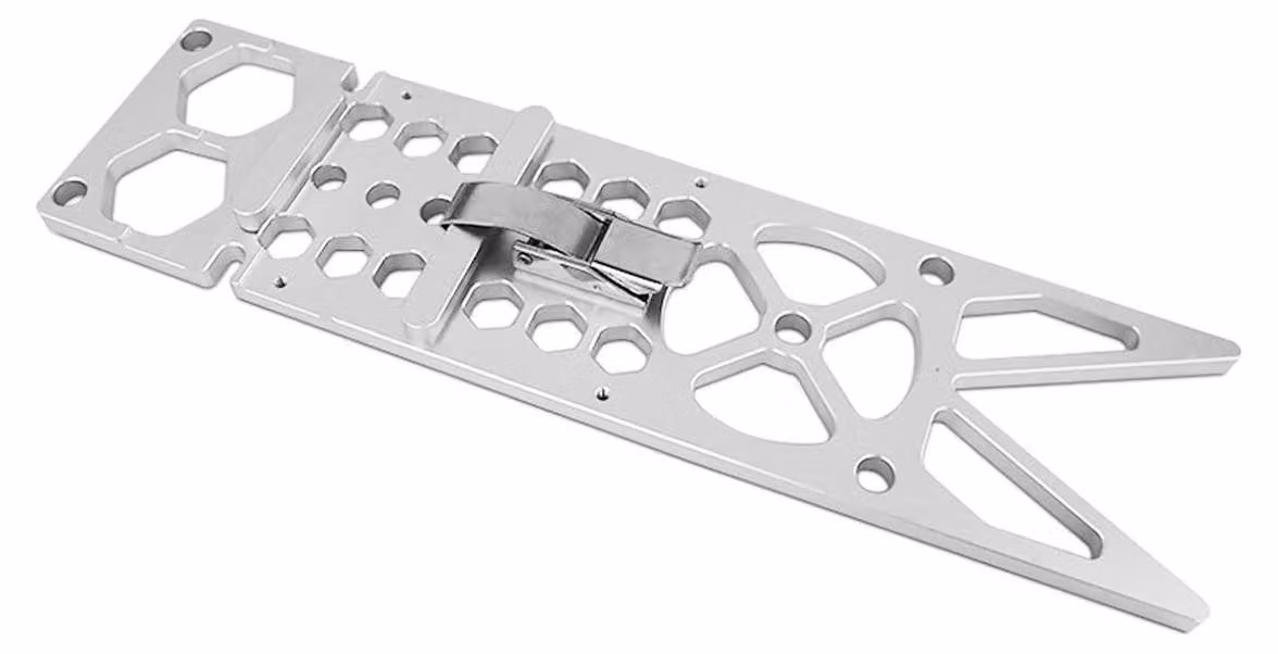 Omgoods - Guida per sega circolare in alluminio e acciaio inossidabile, diametro 340 mm