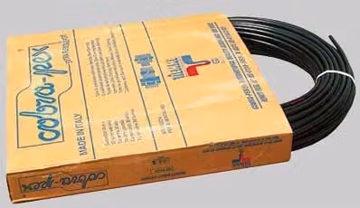 Tubo in polietilene reticolato Cobra PEX Tiemme nero 15 x 2,5 mm 100 m