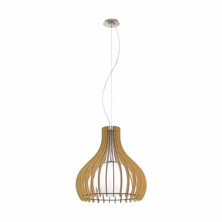 Lampadario Industrial Tindori 1 Luce Acciaio Grigio Opaco Diffusore Acero