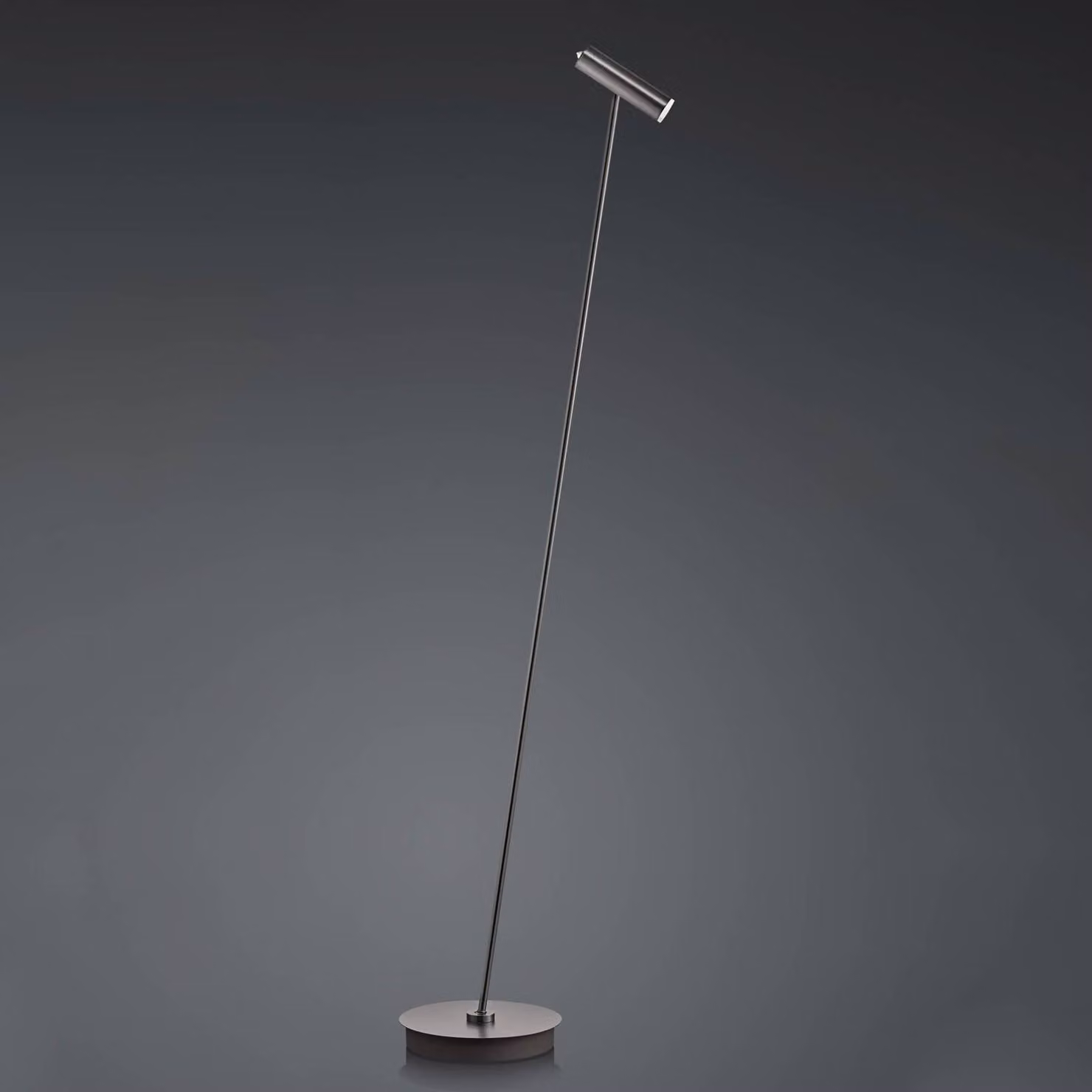 HELL Lampada da terra a LED Tom, dimmerabile, Bronzo / Ottone antico, Soggiorno / Sala da pranzo, Acciaio Inox, Moderno, Lampada LED da terra