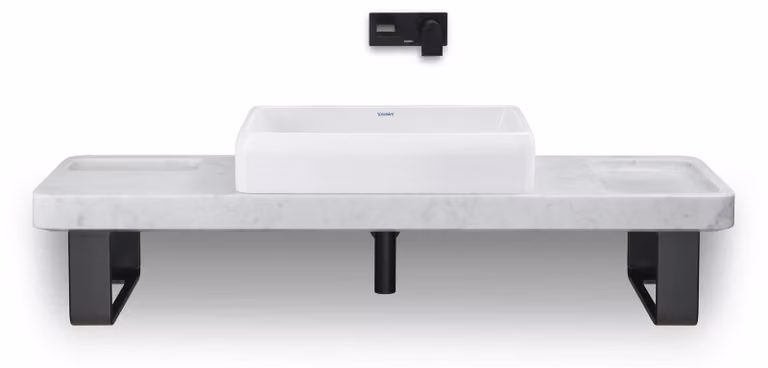 Duravit Tulum Mitigeur de lavabo, encastré, saillie 171mm, TU1070004, TU1070004046, TU1070004046