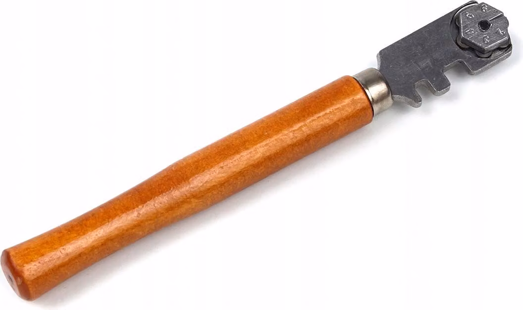 Tagliavetro con 6 dischi da taglio Polax