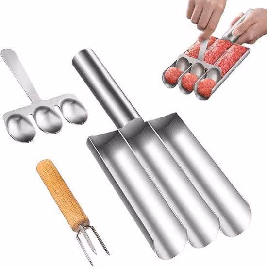 Stampo per polpette fatte in casa - Stampi per dolci - Accessori da cucina - In plastica - Per uso domestico