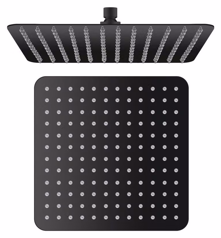 Sapho Docce - Soffione, 300x300 mm, nero opaco SL101