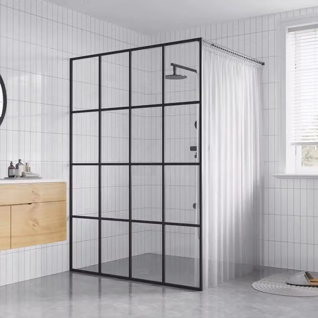 Cabina Doccia con Vetro Temperato Trasparente 140x195 cm 145678
