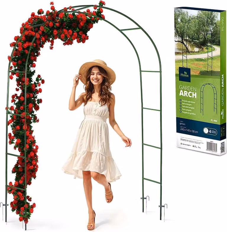 Arco pergolato da giardino 240 cm Plonos PL-990