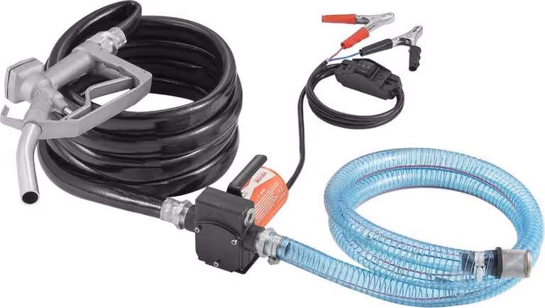 Pompa di trasferimento carburante 12 V 5 GPM 1/7 HP Pompa diesel con pistola automatica