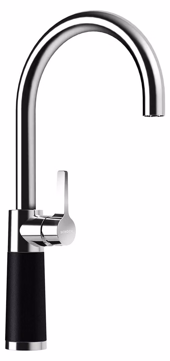 Miscelatore SCHOCK SC-520 in PURO con canna fissa / CRISTADUR®