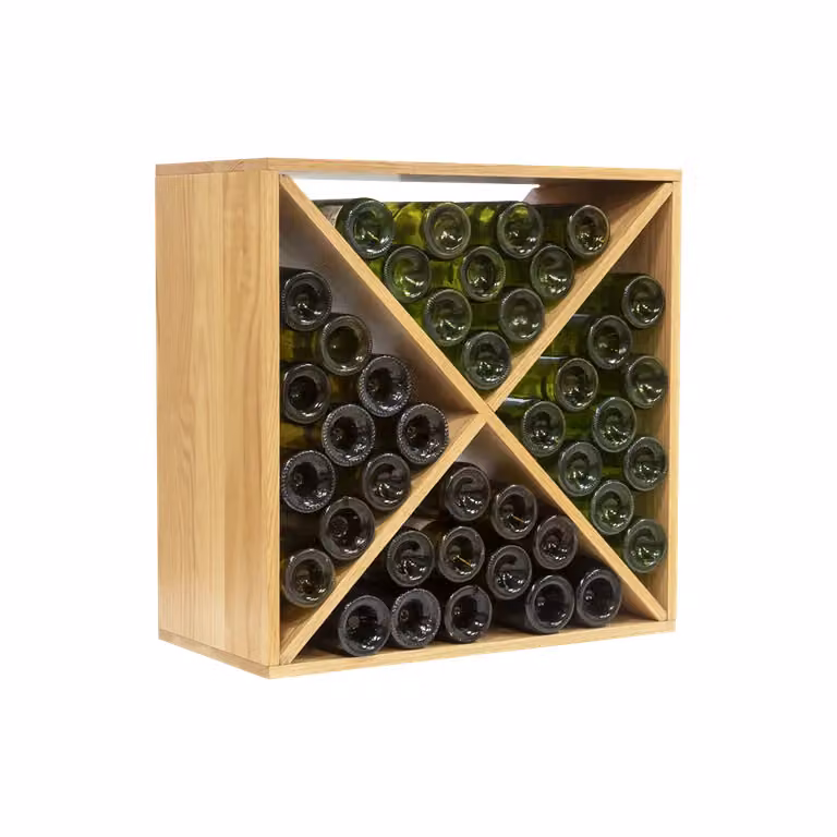 Portabottiglie 60x60x30 cm (41 bottiglie) - mQuvée