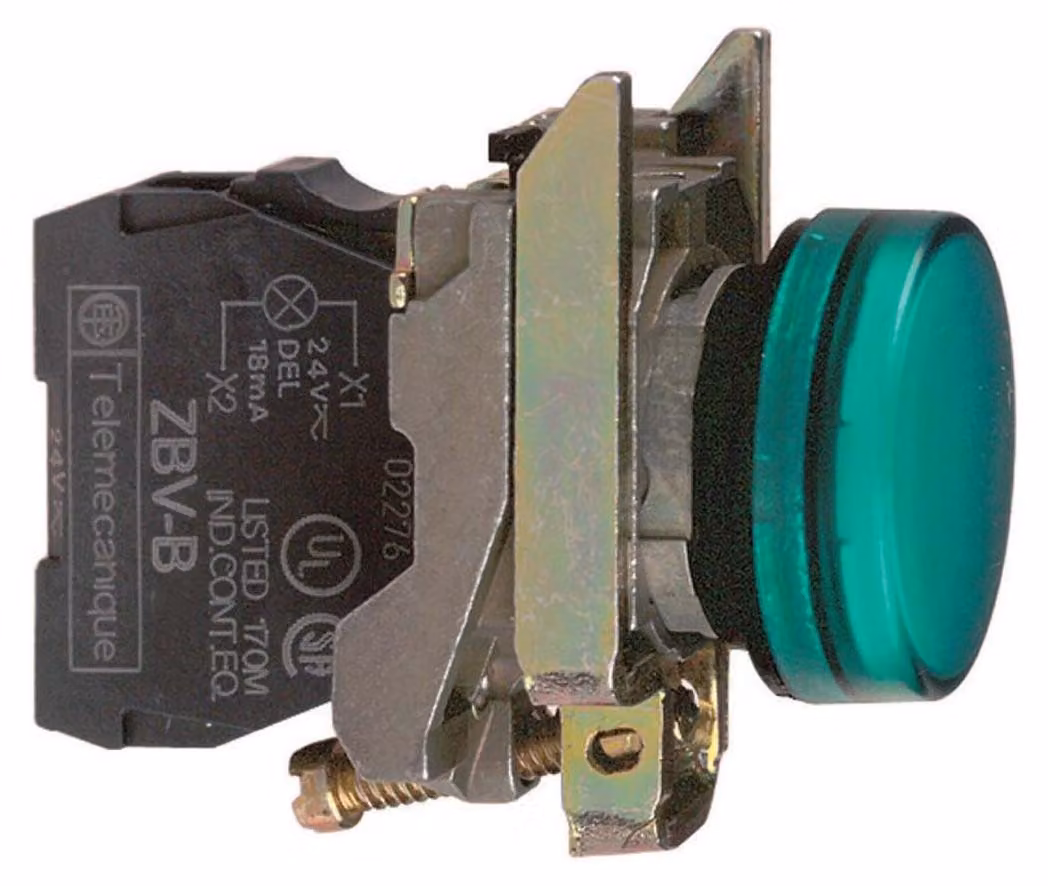 Schneider Electric Indicatore di direzione gn, w.LED-Mod.230V XB4BVM3