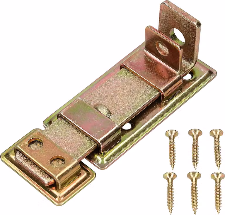 KOTARBAU® Bullone di bloccaggio 130 mm Diritto Giallo Zincato Universale