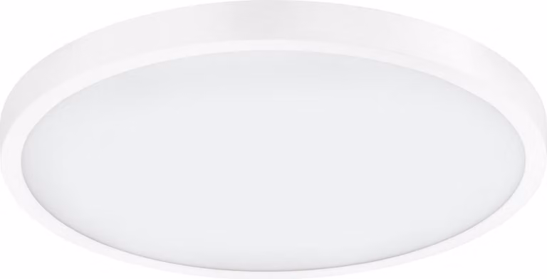 Plafoniera Moderna Fueva 1 In Alluminio Bianco Led Integrato 22,3W 4000K Ip20