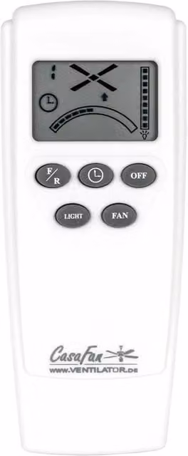 Ventilatore a soffitto WiFi CasaFan ECO PLANO 112, Corpo Marrone e Pale Wengè