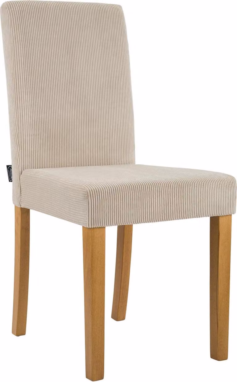 Sala da pranzo Ina Cord - Sedia comfort - Design moderno - Cuscino morbido e confortevole