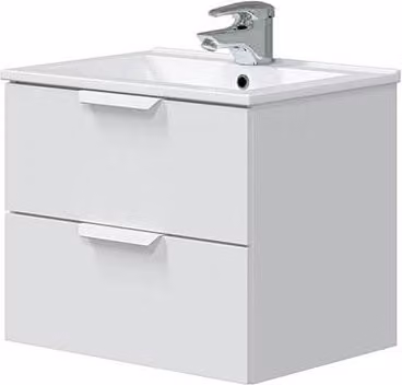 Mobile Arredo Bagno Sospeso One (da Dh 50 cm x 60 x 45 Bianco Lucido