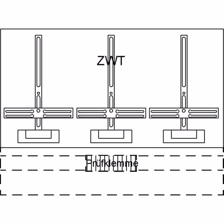 Striebel e John KF423 Piastra di sostituzione contatore con croce di conteggio TSG - Posizioni 1 2CPX038485R9999