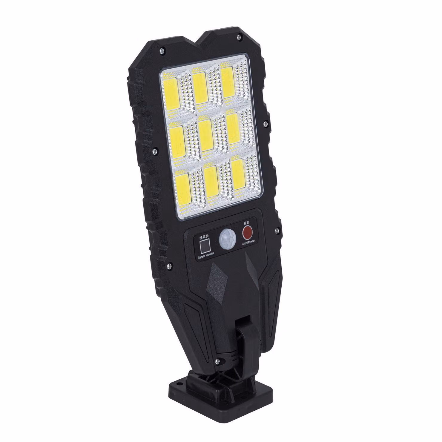 Faretto solare a LED con sensore di movimento e telecomando 70534