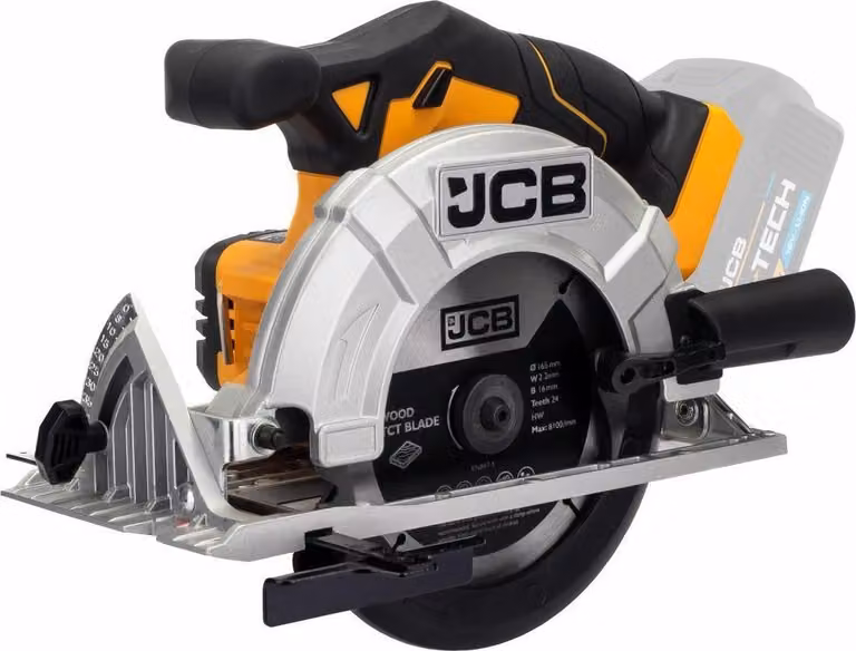JCB | Sega circolare a batteria per taglio a tuffo, senza batteria, 18V, 165mm
