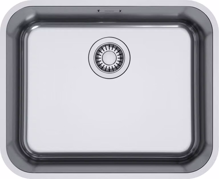 FRANKE 127.0708.310 Lavello SMART SRX 110-50 con valvola a spina / Lavello in acciaio inox / Lavello sottopiano