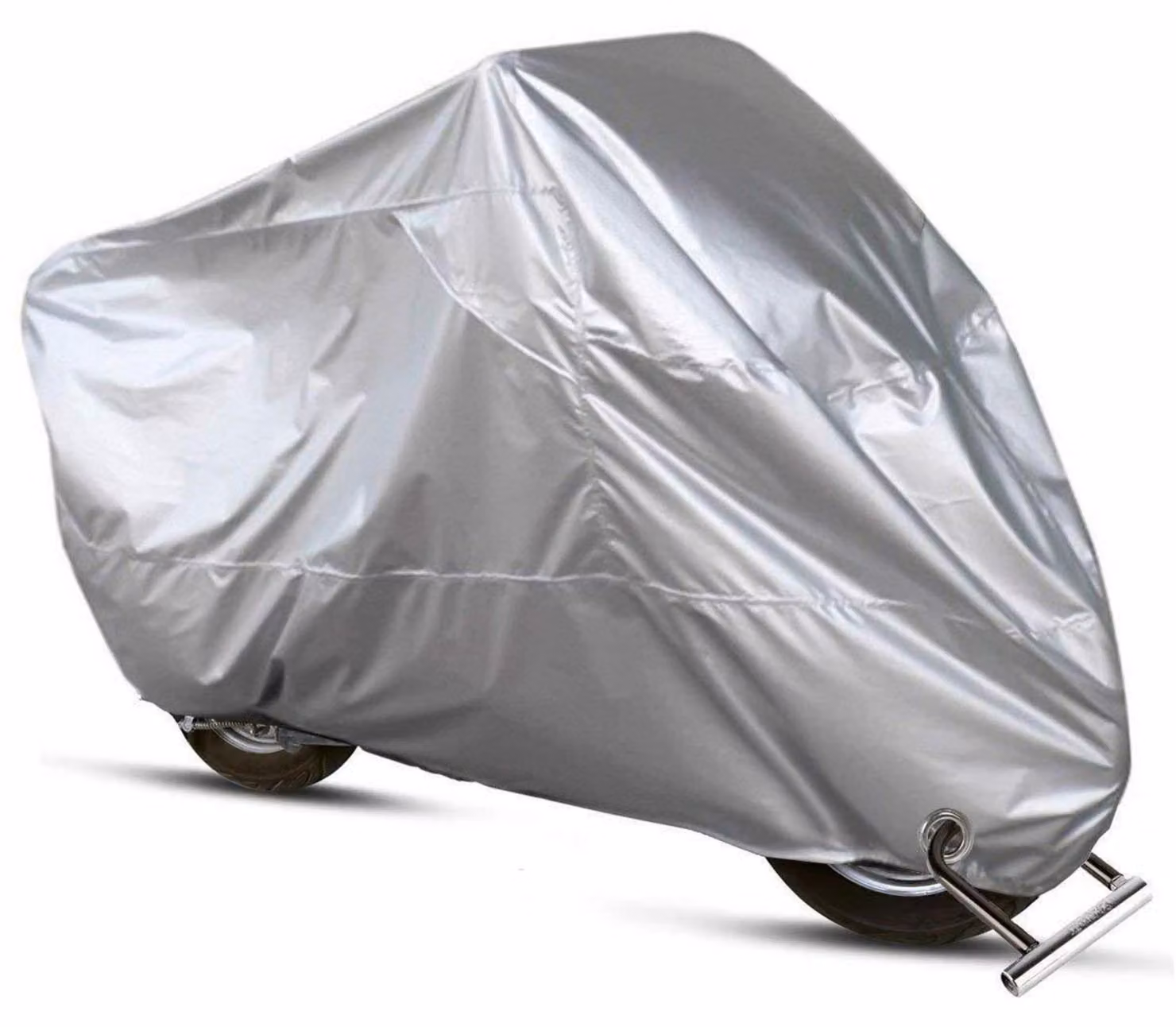 Copertura per motocicletta XXXL, impermeabile, resistente alle intemperie invernali, in tessuto 210D, modello 3XL (265 x 105 x 125 cm)
