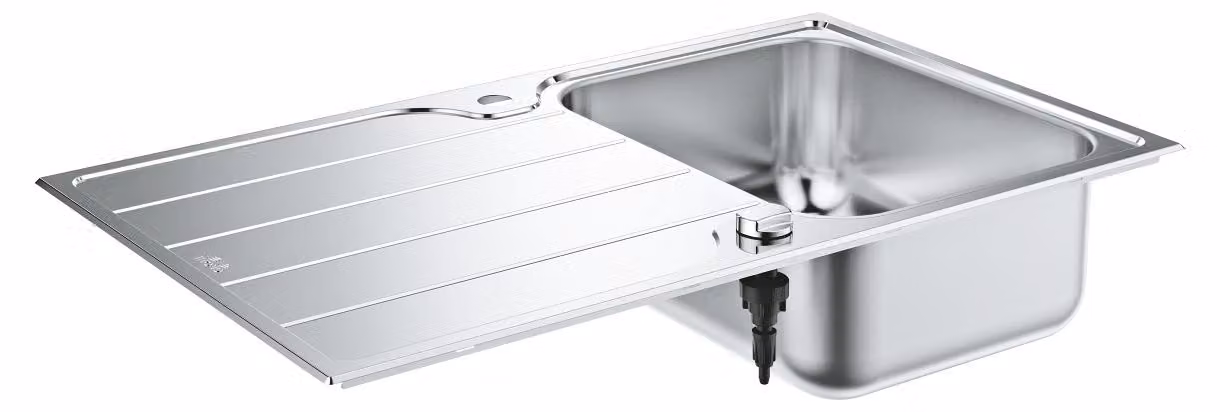 Lavello in acciaio inox GROHE K500 500 x 860 mm 31571SD1