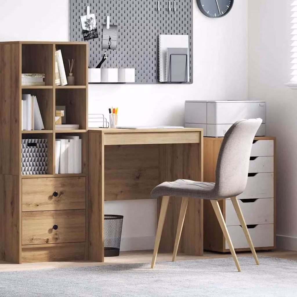 Maison Exclusive - Scrivania in rovere artigianale 70 x 50 x 76 cm