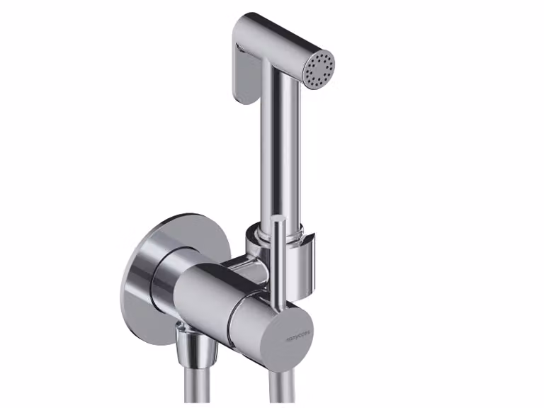 SANYCCES LOOP set doccia bidet con miscelatore, cromo