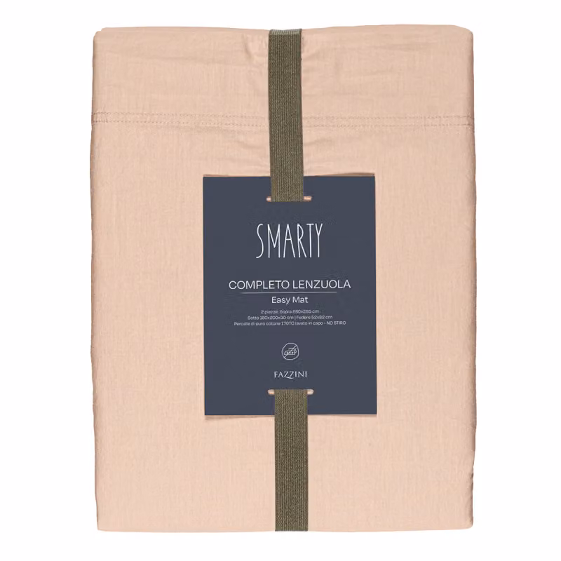 EASY MAT Completo letto - Taglia: 1 piazza ½,Colore: EASY MAT - ROSA CIPRIA