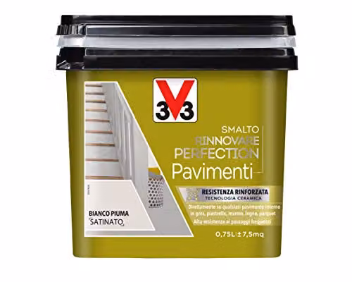 Smalto Rinnovare Perfection Pavimenti Bianco Piuma Satinato