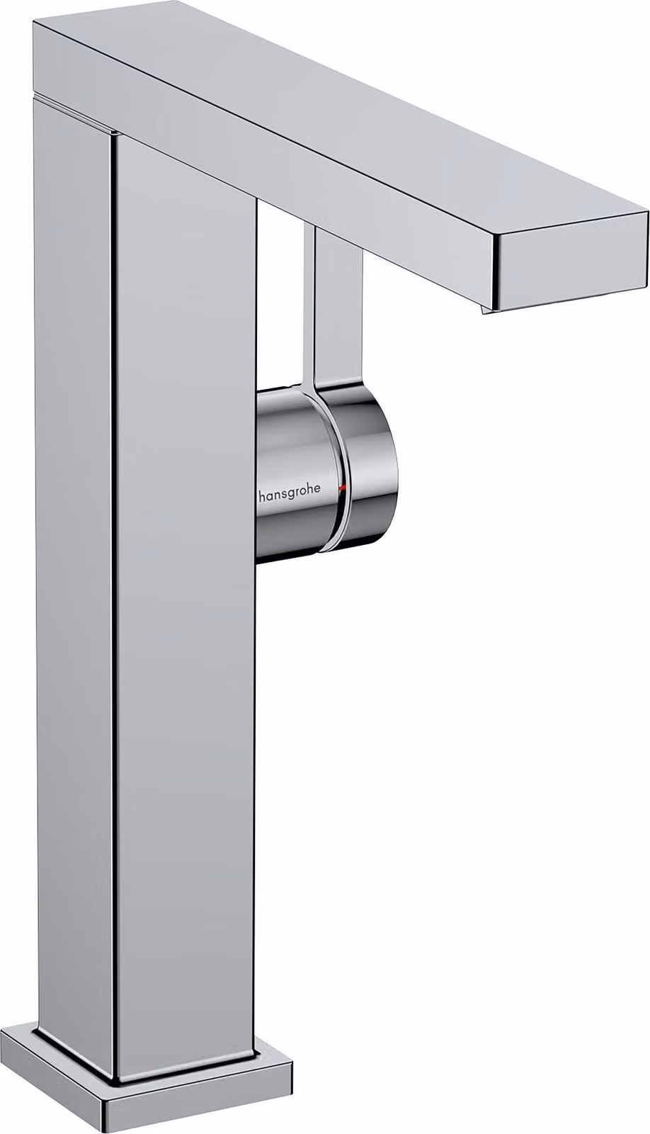 Mitigeur monocommande de lavabo hansgrohe Tecturis E Fine 210, pivotant, portée 157 mm, avec vidage PUSH, CoolStart, 73063000, 73063000