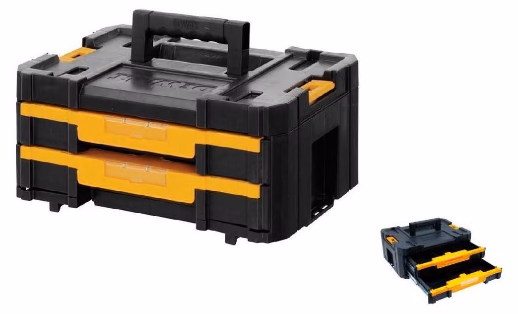 Dewalt - Cassetta degli attrezzi AW3609 (314 mm x 176 mm x 440 mm) (nero/giallo)