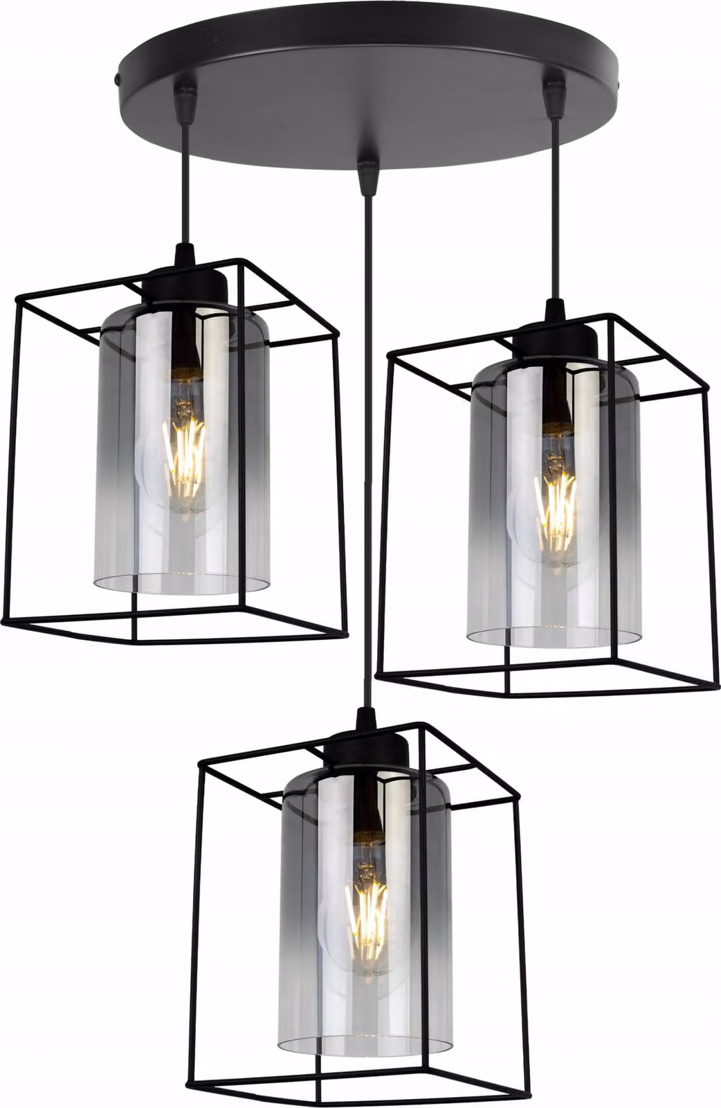 Moderna Ed Elegante Lampada A Sospensione Con Paralume In Vetro